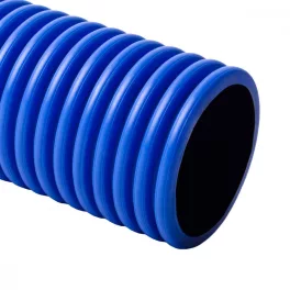   KOPOS KOPODUR® kétköpenyű cső merev halogénmentes kék, PVC, (6m/szál), KD 09050_CC