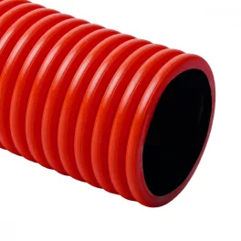   KOPOS KOPODUR® kétköpenyű cső merev halogénmentes piros, KD 09063_BC