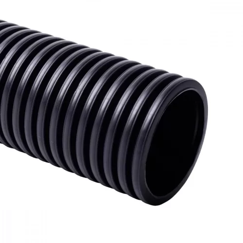 KOPOS KOPOFLEX® kétköpenyű cső hajlékony halogénmentes fekete, PVC, KF 09040_FA