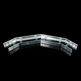   KOPOS Vízszintes kanyaridom 200x85mm kábellétrához, horganyzott, KLOBH 85X200_S