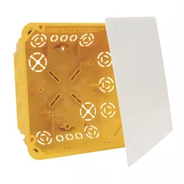 KOPOS Doboz fedéllel V 125/1, PVC, KO 125/1L_NA