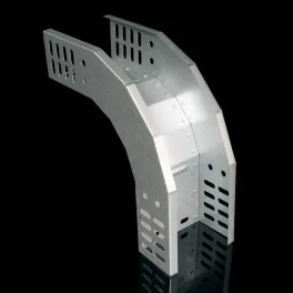   KOPOS 90°-os süllyedő idom 400x110mm kábeltálcához, horganyzott, KO 90X110X400_S