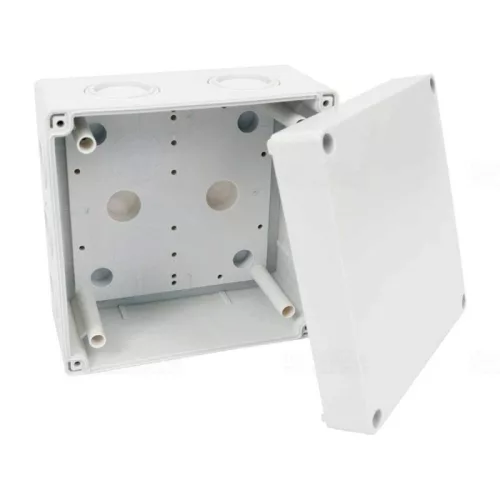 KOPOS Kötődoboz halogénmentes IP66 126x126mm, PP, fedél - PC-ABS, KSK 125_KA