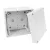 KOPOS Kötődoboz halogénmentes IP66 126x126mm, PP, fedél - PC-ABS, KSK 125_KA