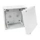 KOPOS Kötődoboz halogénmentes IP66 126x126mm, PP, fedél - PC-ABS, KSK 125_KA
