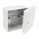 KOPOS Kötődoboz halogénmentes IP66 81x81mm, PP, fedél - PC-ABS, KSK 80_KA