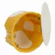 KOPOS Univerzális doboz fedéllel V 68, PVC, KUL 68-45/LD2_NA