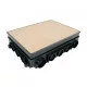 KOPOS Univerzális padlódoboz 80-95mm, halogénmentes PVC KUP 80_FB