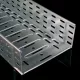KOPOS Kábeltálca integrált végződéssel, horganyzott, KZI 110X400X1.25_S