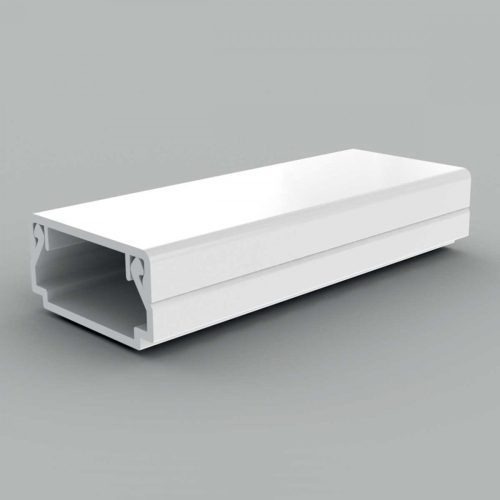 KOPOS MCSN Szögletes csatorna 2m 10x20mm fehér öntapadós, PVC, LHD 20X10_P2