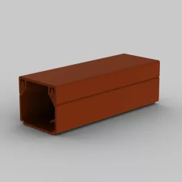   KOPOS MCSN Szögletes csatorna 2m 19x21mm sötét faminta, PVC, (2m/szál), LHD 20X20_TD