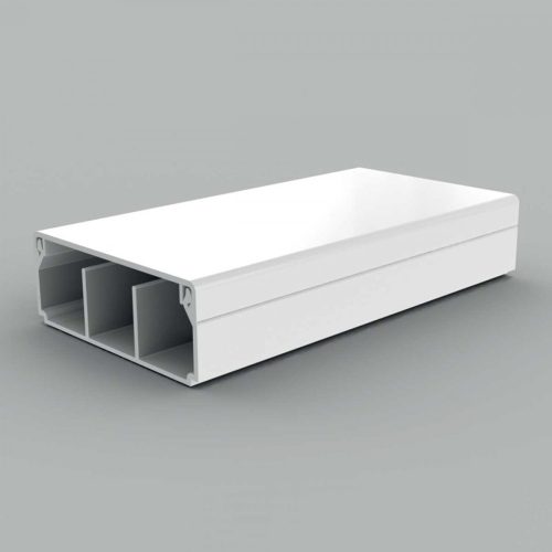 KOPOS MCSN Szögletes csatorna 2m 19x50mm fehér, PVC, (2m/szál), LHD 50X20/2_HD