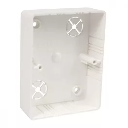   KOPOS Készülékdoboz halogénmentes 80x80mm, PVC, LK 80X28 2ZKHF_HB