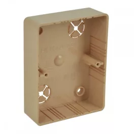   KOPOS Készülékdoboz 80x104mm rózsaszín nyírfa, PVC, LK 80X28 2ZK_I1