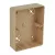 KOPOS Készülékdoboz 80x104mm rózsaszín nyírfa, PVC, LK 80X28 2ZK_I1