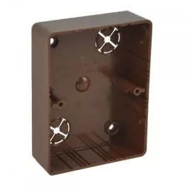   KOPOS Készülékdoboz 80x104mm sötét tölgy, PVC, LK 80X28 2ZK_I2