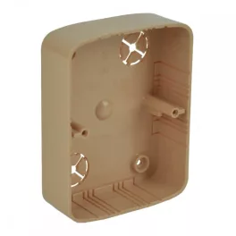   KOPOS Készülékdoboz 80x105mm rózsaszín nyírfa, PVC, LK 80X28 2ZT_I1