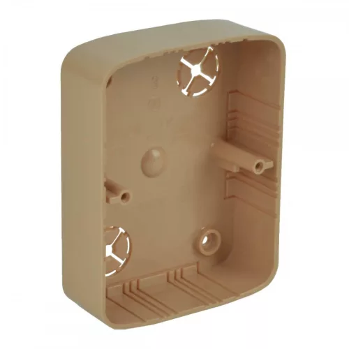 KOPOS Készülékdoboz 80x105mm rózsaszín nyírfa, PVC, LK 80X28 2ZT_I1
