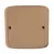 KOPOS Készülékdoboz 80x80mm rózsaszín nyírfa, PVC, LK 80X28 T_I1