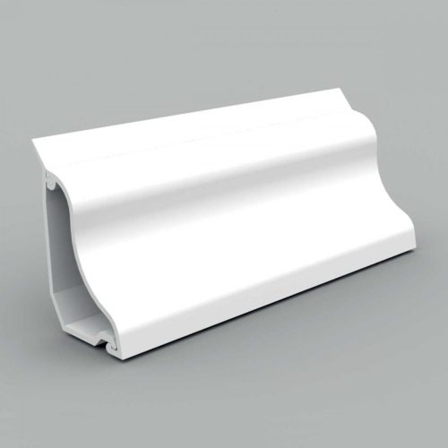 KOPOS Padlócsatorna 2m 35x25mm fehér, PVC, (2m/szál), LP 35_HD