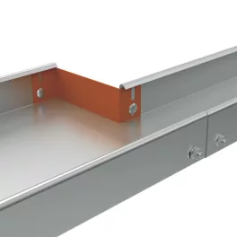   KOPOS Szűkítő idom rozsdamentes acél 250-500mm kábeltálcához, Rozsdamentes acél AISI 304, NIXR 100X250_IX