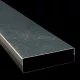KOPOS Kábeltálca fedél rozsdamentes acél 125x50-100mm kábeltálcához, Rozsdamentes acél AISI 304, (2m/szál), NIXV 125_IX