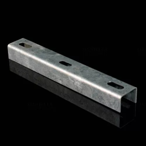 KOPOS Függesztő idom rozsdamentes acél - 250x50-100mm ábeltálcához, Rozsdamentes acél AISI 304, NIXZ 250_IX
