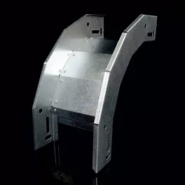   KOPOS 90°-os süllyedő idom 250x50mm kábeltálcához E90, horganyzott, NKO 90X50X250_S