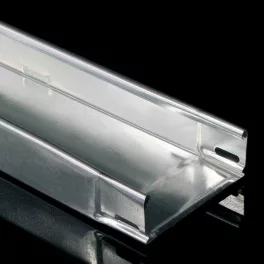   KOPOS Kábeltálca integrált végződéssel nem perforált E90, Tüzihorganyzott, (2,1m/szál), NKZIN 100X125X0.80_F
