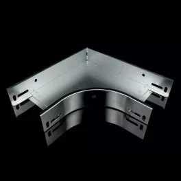   KOPOS 90°-os sarokidom 125x100mm kábeltálcához E90, horganyzott, NO 90X100X125_S