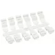 KOPOS Csatlakozó idom árnyékoló csatornához 20x10mm, PVC, PSK 1_HB