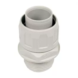   KOPOS Tömszelence SPIROFLEX M32x1,5 d25mm világos szürke IP64, PVC, SFM32_KB