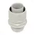 KOPOS Tömszelence SPIROFLEX M32x1,5 d25mm világos szürke IP64, PVC, SFM32_KB