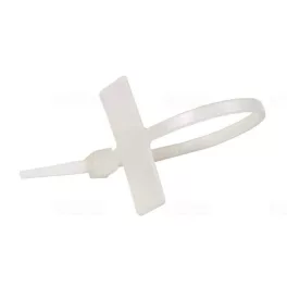   KOPOS Kötegelő azonosító táblával 100x2,5mm natúr, halogénmentes PVC SPM 100X2.5_HA
