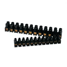 KOPOS Sorkapocs 12P 2,5mm2 halogénmentes fekete, TYP210_FA