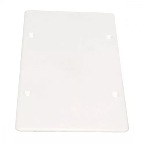 KOPOS Kötődoboz fedél 75x145mm fehér, PVC, VKP 64/2L_HB