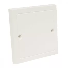 KOPOS Kötődoboz fedél 82x82x5,5mm fehér, VLK 80_HB