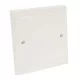 KOPOS Kötődoboz fedél 82x82x5,5mm fehér, VLK 80_HB