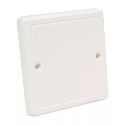 KOPOS Kötődoboz fedél 81x81x9mm fehér, VLK 80/R_HB