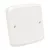KOPOS Kötődoboz fedél 80,5x80,5x11mm fehér, VLK 80/T_HB