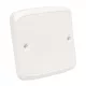 KOPOS Kötődoboz fedél 80,5x80,5x11mm fehér, VLK 80/T_HB
