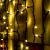 Home KSF 204/WW LED-es fényfüggöny, 2x2 m / 204 db melegfehér LED, állófényű, fekete vezeték, sorolható, kül- és beltéri kivitel, KSF_204_WW