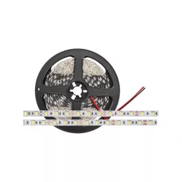   LED-szalag, SMD 5050, 60 LED/m, 12 V, 14,4 W/m, IP65, meleg fehér, kiszerelés (5 méter)