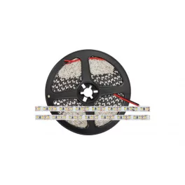   LED-szalag, SMD 3528, 120 LED/m, 12 V, 9,6 W/m, IP65, sárga, kiszerelés (5 méter)