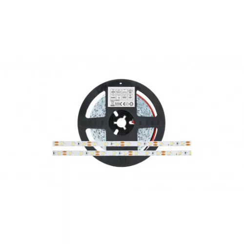 LED-szalag, SMD 2835, 60 LED/m, 12 V, 4,8 W/m, IP20, hideg fehér, kiszerelés (5 méter)