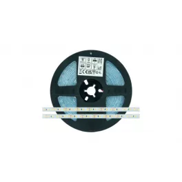   LED-szalag, SMD 2835, 120 LED/m, 12 V, 9,6 W/m, IP65, meleg fehér, kiszerelés (5 méter)