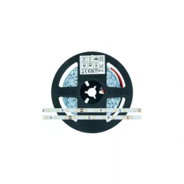   LED-szalag, SMD 2835, 60 LED/m, 24 V, 4,8 W/m, IP20, meleg fehér, kiszerelés (5 méter)