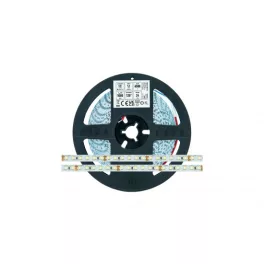   LED-szalag, SMD 2835, 120 LED/m, 24 V, 9,6 W/m, IP20, hideg fehér, kiszerelés (5 méter)