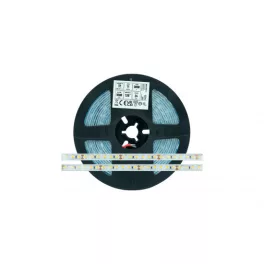   LED-szalag, SMD 2835, 120 LED/m, 24 V, 9,6 W/m, IP65, meleg fehér, kiszerelés (5 méter)