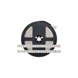   LED-szalag, SMD 5050, 60 LED/m, 12 V, 14,4 W/m, IP20, RGB, kiszerelés (5 méter)